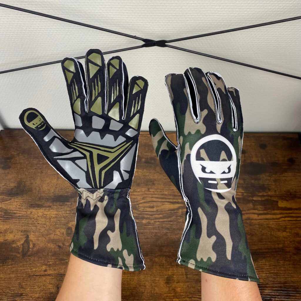 Camo kart handschoenen